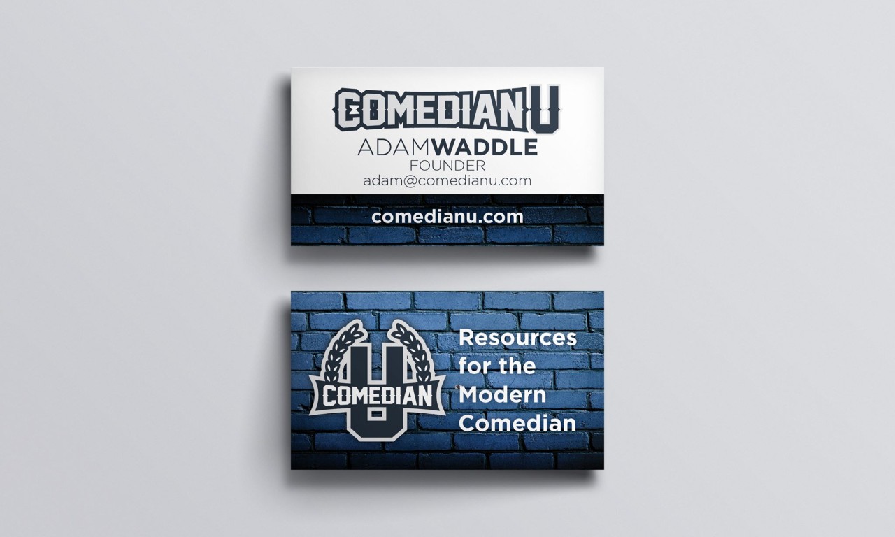 Comedian U Business Cards