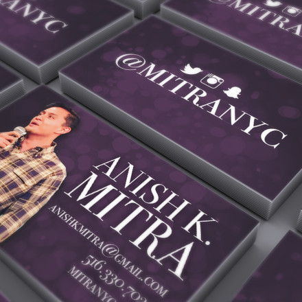 Anish Mitra Business Cards