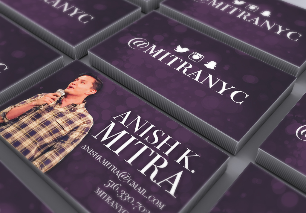 Anish Mitra Business Cards