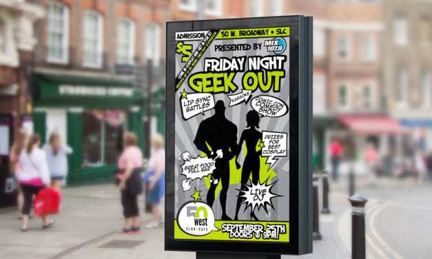 Friday Night Geek Out Poster